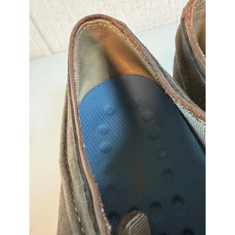 Hush Puppies‎ Hade Jester Mens Gray Loafers Dress Shoes size 11
